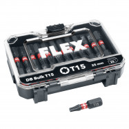 FLEX DB Bulk T15-25mm sada bitov (25ks)