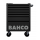 BAHCO 1472K6BKFFSD mobilný 6-zásuvkový vozík s náradím (226 ks)