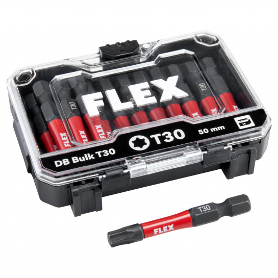 FLEX DB Bulk T30-50mm VE15 sada bitov (15ks)