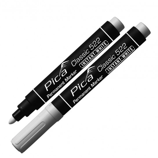 PICA Biely permanentný značkovač na vodnej báze