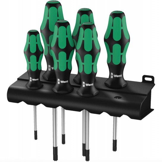 Wera sada skrutkovačov Kraftform Plus 367/6 TORX + stojan (6ks)