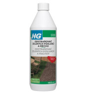 HG odstraňovač zelených povlakov a machu 1l