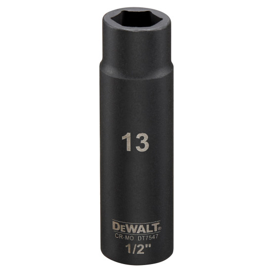 DeWALT nástrčný kľúč dlhý Impact 1/2" 13mm