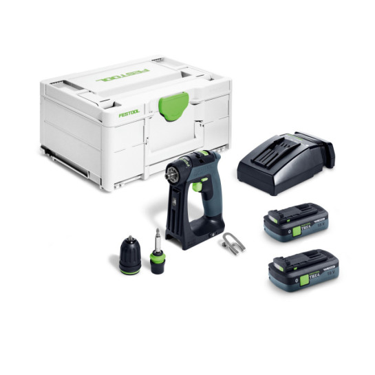 Festool CXS 18 TBX4,0 I-Plus akumulátorový vŕtací skrutkovač