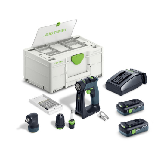 Festool CXS 18 TBX4,0 I-Set akumulátorový vŕtací skrutkovač