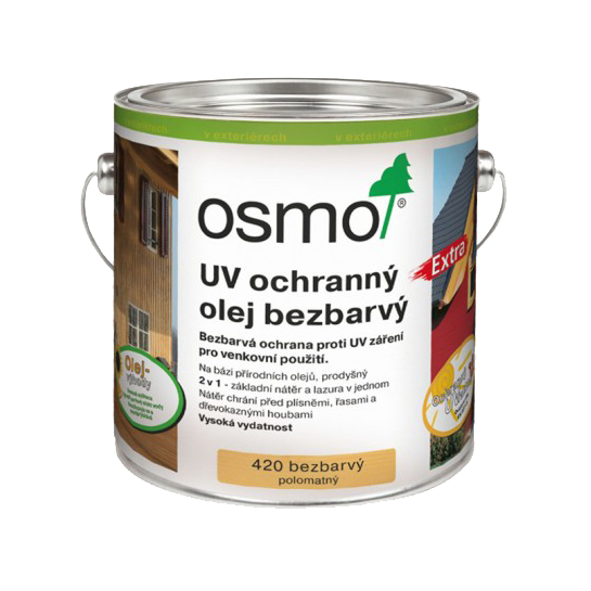 OSMO UV ochranný olej 420 bezfarebný
