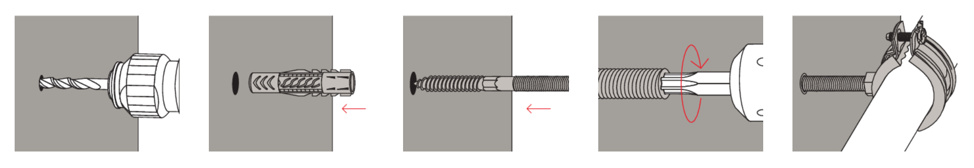 Fischer STST montáž