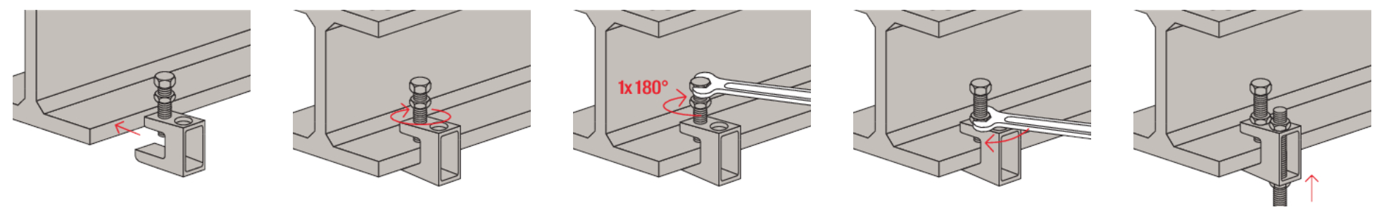 Fischer TKL M 8 montáž